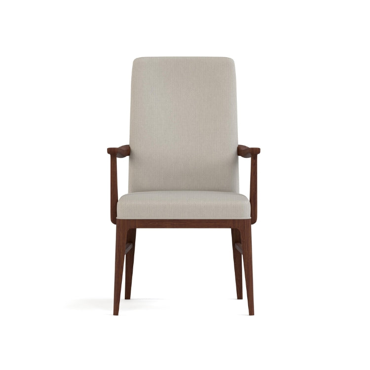 Walnut Grove Tall Upholstered Arm Chair