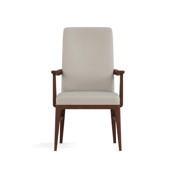 Walnut Grove Tall Upholstered Arm Chair