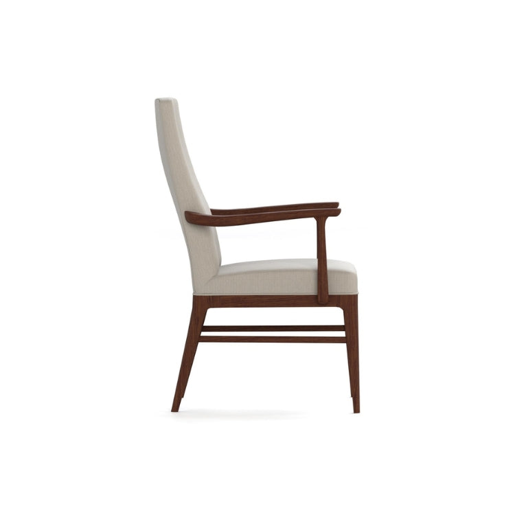 Walnut Grove Tall Upholstered Arm Chair