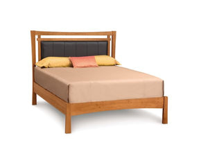 Monterey Bed with Upholstered Panel